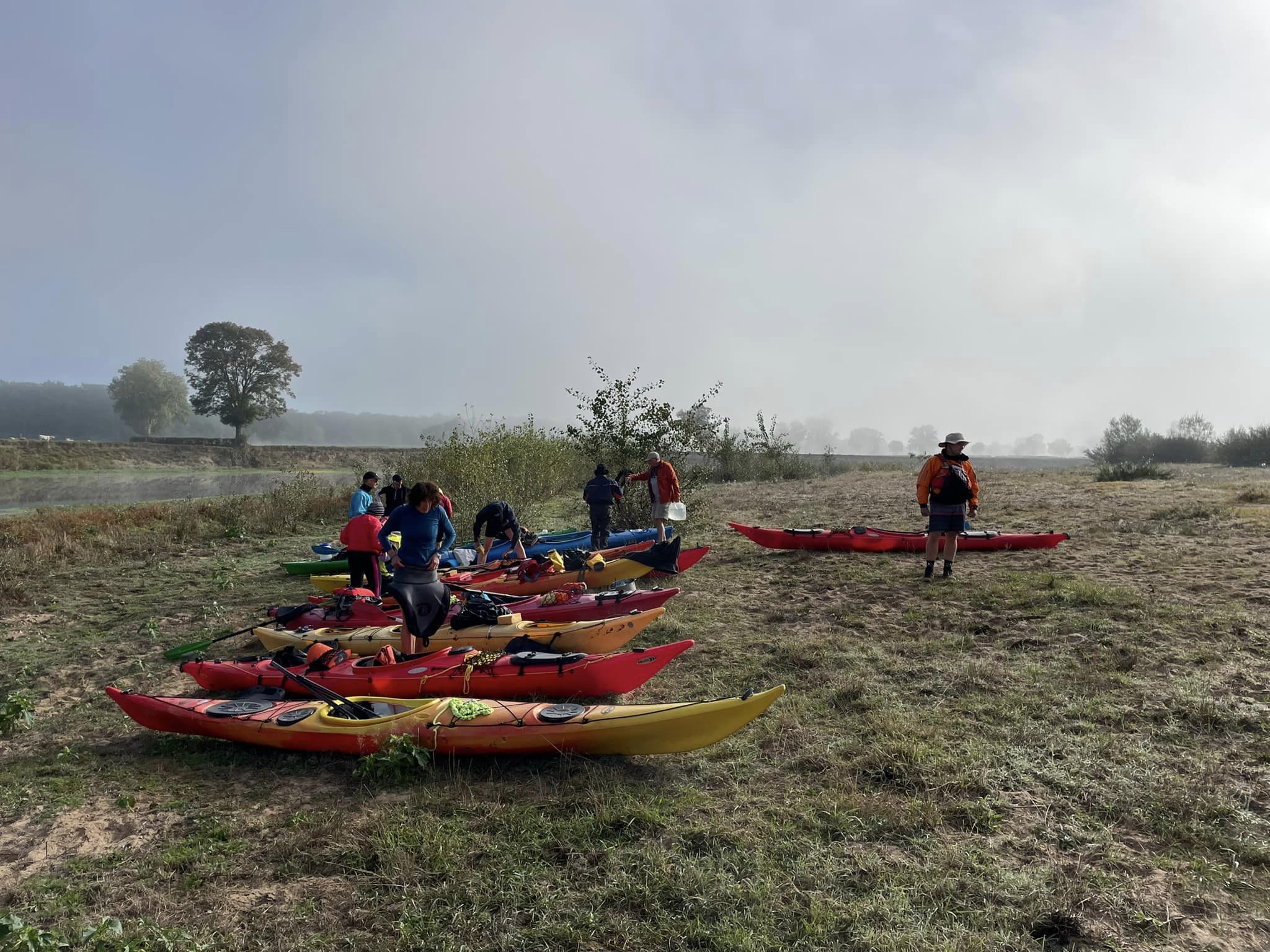 Randobivouac sur la Loire Canoë Kayak Club Annecy